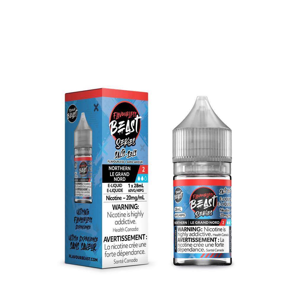 Flavourless Beast Northern 2 Nicotine Salt E-Liquid 20mg 28mL